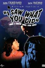 Watch I Saw What You Did M4uhd