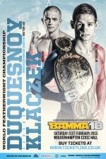 Watch BAMMA 18: Duquesnoy vs. Klaczek M4uhd