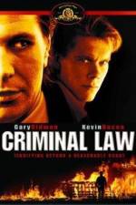 Watch Criminal Law M4uhd