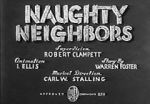 Watch Naughty Neighbors (Short 1939) M4uhd
