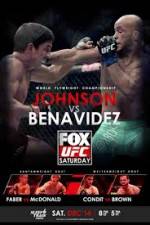 Watch UFC On Fox Johnson vs Benavidez II M4uhd