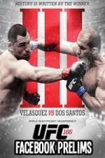 Watch UFC 166: Velasquez vs. Dos Santos III Facebook Fights M4uhd
