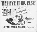 Watch Believe It or Else (Short 1939) M4uhd