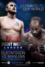 Watch UFC Fight Night 38 Gustafsson vs Manuwa M4uhd