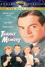 Watch Thanks for the Memory M4uhd