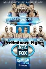 Watch UFC On Fox Henderson vs Diaz Preliminary Fights M4uhd
