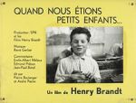 Watch Quand nous �tions petits enfants M4uhd