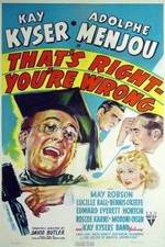 Watch That's Right - You're Wrong M4uhd