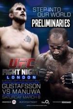 Watch UFC Fight Night 38: Gustafsson vs. Manuwa Preliminaries M4uhd