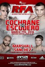Watch RFA 13: Escudero vs Cochrane M4uhd