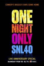 Watch Saturday Night Live 40th Anniversary Special M4uhd