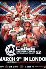 Watch Cage Warriors 52 M4uhd